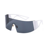 ONE LENS SUNGLASSES LARGE FRAME SPORTS SUNGLASSES_CWASG0582