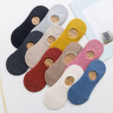 Women'S Solid Color Shallow Invisible Socks_Cwms1999