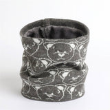 NEW BEAR PLUSH AND THICK WINDPROOF NECK GAITER_CWASC1031