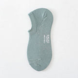 MENS SOLID COLOR COTTON MESH INVISIBLE SOCKS_CWMS2029