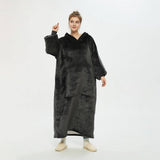 PLUS SIZE LONG PULLOVER HOODIE BLANKET FOR WINTER_CWAHA6527
