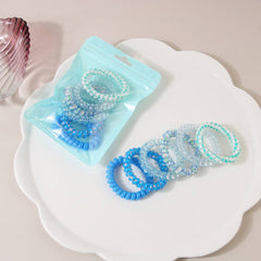 Women High Elastic Color Set Of Hair Tie_Cwaha0496