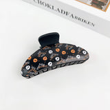 GOTHIC HALLOWEEN CLAW CLIP PUMPKIN GHOST DESIGN_CWAHA1443