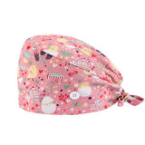 SURGICAL CAP FROSTED DIGITAL PRINTING WORK CAP_CWAH3328