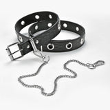 Versatile Casual Black Chain-Decorated Belt_Cwabe0573