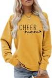 Women Lettering Print Round Neck Pullover Tee_Cwttl1174