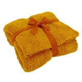 SOLID COLOR KNITTED JACQUARD BLANKET COVER BLANKET_CWMM0319