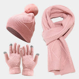 2024 NEW HAT SCARF GLOVES THREE PIECE SET_CWAH1579