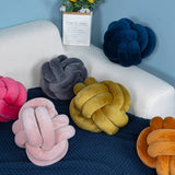 KNOT WITH TWO STRANDS OF ROPE PILLOW CUSHION_CWMM0859