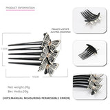 THREE DIMENSIONAL BOW HAIRPIN COMB HAIRPIN_CWAHA4217