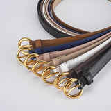 Alloy Buckle Belt Everything Simple Fashion Trend Belt_Cwabe0788