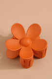 Cwaha0574_Flower Shark Claw Clip Hair Clip