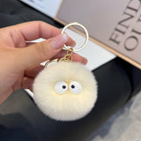 CUTE LITTLE FUR BALL CAR KEYCHAIN BAG PENDANT GIFT_CWMM2514