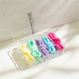1BOX 25PCS ELASTIC HAIR TIES CANDY COLOR HAIRBANDA_CWAHA1109