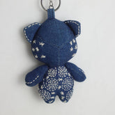 STARRY BEAR HAND EMBROIDERED ANIMAL DOLL PENDANT_CWMM5999