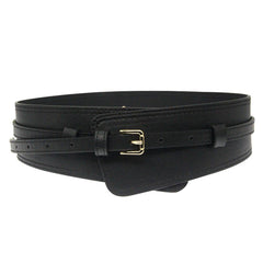 Alloy Buckle Waist-Cinching Wide Belt_Cwabe1145
