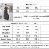 CHIC SLEEVELESS ROUND NECK HIGH WAIST DRESS_CWDMD6049