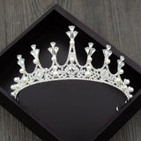 NEW BRIDAL WEDDING CRYSTAL TIARA CROWN_CWMM2026