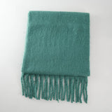 SOFT MOHAIR FEEL SCARF COZY WINTER WRAP_CWASC0323