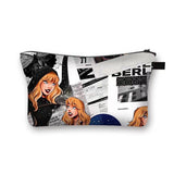 STYLISH PATTERNED WATERPROOF LINEN COSMETIC BAG_CWAB2257