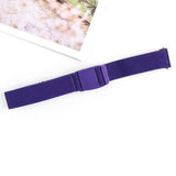 SOLID WOVEN BUCKLELESS ELASTIC WAISTBAND_CWABE0674