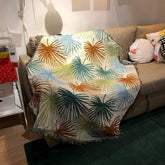 MAPLE LEAF BLANKET SOFA BLANKET COVER BLANKET_CWMM0407