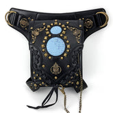 STEAMPUNK ONE SHOULDER DIAGONAL BAG PURSE_CWAB0639