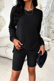 Women Casual Long Sleeved Top And Leggings Set_Cwstb0235