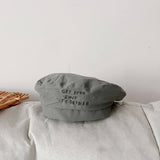 FASHIONABLE CHILDRENS SIMPLE LETTER BERET_CWAH2921