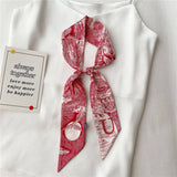 LETTER CREATIVE DOUBLE LAYER HAIRBAND HEAD SCARF_CWASC1525