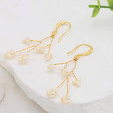 NEW HIGH END FASHION LONG PEARL EARRINGS_CWAJE3795