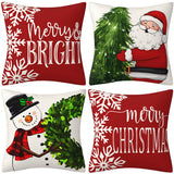CHRISTMAS TREE CARTOON PRINT PILLOWCASE_CWMM1404