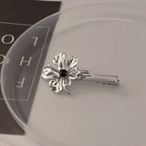 METAL ROSE HAIRPIN SIDE BANGS DUCKBILL CLIP_CWAHA4646