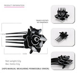 ACRYLIC HAIR ACCESSORIES MULTI TOOTH COMB HAIRPIN_CWAHA4200