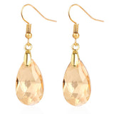Water Droplet Decor Drop Earrings