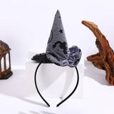 Cwah4024_Halloween Funny Angel Hat Skull Hair Band