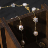 SIMPLE NATURAL FRESHWATER PEARL NECKLACE_CWAJE3827