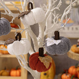 THANKSGIVING KNITTED ORANGE PUMPKIN PENDANT_CWMM1754