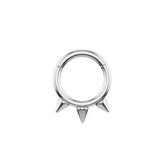 Titanium Cone Stud Seamless Nose Piercing_Cwmm9515
