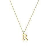 Simple And Fashionable Glossy 26-Letter Necklace