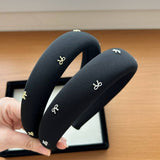 BOW KNOT WIDE BRIMMED HIGH TOP HEADBAND_CWAHA2846