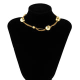 PUNK STYLE IMITATION PEARL NECKLACE_CWAJE1125