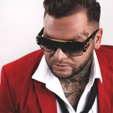 MENS RETRO TRENDY LARGE FRAME SUNGLASSES_CWASG0573