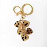 NEW LEOPARD HEART PENDANT KEYCHAIN_CWMM1320