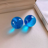 SWEET DOPAMINE COLORFUL JELLY ROUND EARRINGS_CWAJE2320