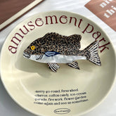 GROUPER FISH HAIR CLAW OCEAN STYLE ACETATE CLIP_CWAHA5789