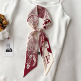 LETTER CREATIVE DOUBLE LAYER HAIRBAND HEAD SCARF_CWASC1525