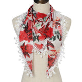 New Light Luxury Lace Triangle Scarf Shawl_Cwmm2001