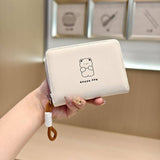 New Cute Cartoon Bear 2-Fold Wallet_Cwab06272