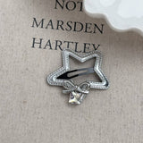 SWEET AND COOL SIMPLE BOW RHINESTONE HAIRPIN_CWAHA2265